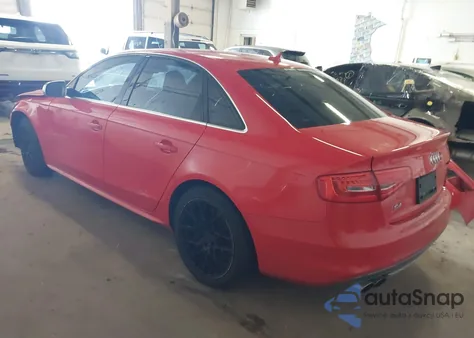 2015 Audi S4 3.0T Premium Plus from USA, damaged, VIN WAUBGAFL8FA059017